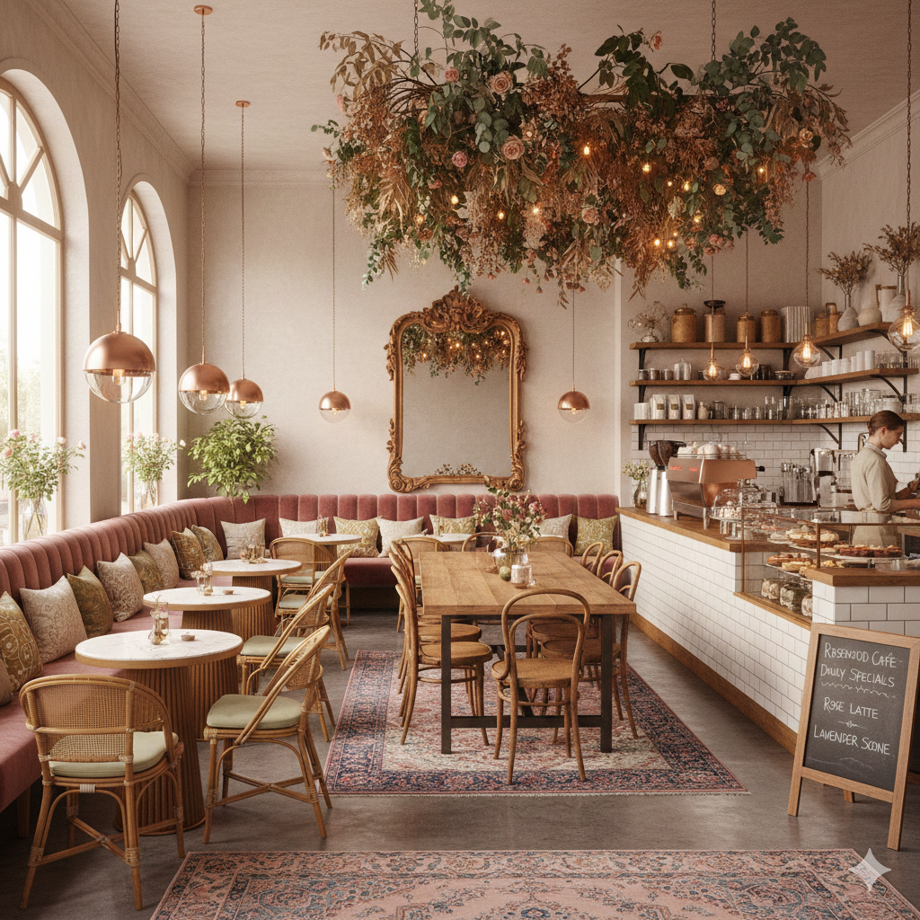 Rosewood café interior